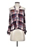 Double Zero 100% Rayon Plaid Blue Sleeveless Blouse Size S - photo 1