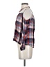 Double Zero 100% Rayon Plaid Blue Sleeveless Blouse Size S - photo 5
