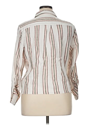 Dex 3/4 Sleeve Button-Down Shirt (view 2)
