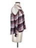 Double Zero 100% Rayon Plaid Blue Sleeveless Blouse Size S - photo 4