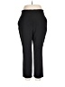 Nine West Solid Black Dress Pants Size L - photo 1
