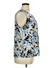 Kasper Blue Sleeveless Blouse Size XL - photo 4