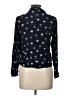 Love Notes Black Long Sleeve Blouse Size L - photo 2