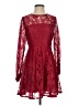 Unbranded 100% Polyester Burgundy Cocktail Dress Size S - photo 1