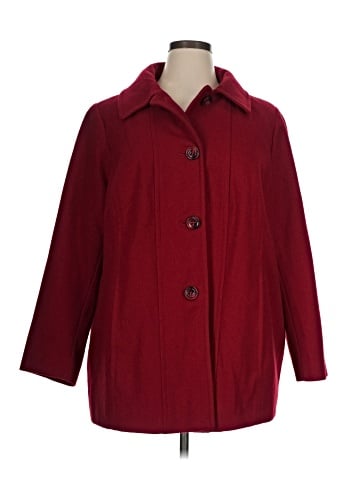 London Fog Wool Coat (view 1)