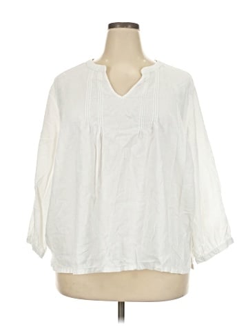 Calypso St. Barth 3/4 Sleeve Blouse (view 1)