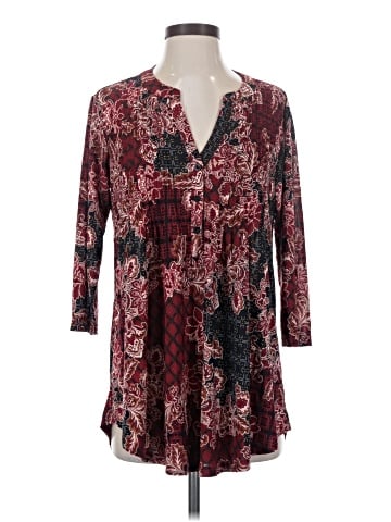 La Cera 3/4 Sleeve Blouse (view 1)