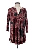 La Cera Burgundy 3/4 Sleeve Blouse Size S - photo 1