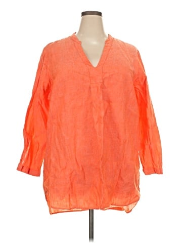 L.L.Bean 3/4 Sleeve Blouse (view 1)
