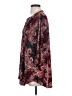 La Cera Burgundy 3/4 Sleeve Blouse Size S - photo 5