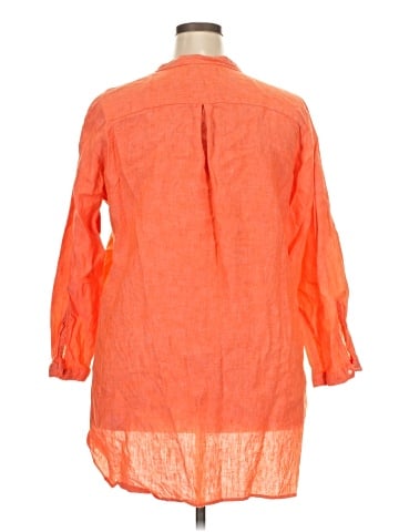 L.L.Bean 3/4 Sleeve Blouse (view 2)