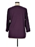 Van Heusen 100% Polyester Purple 3/4 Sleeve Blouse Size XL - photo 2