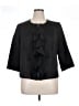 INC International Concepts 100% Polyester Black Jacket Size 1X - photo 1