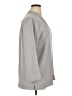 Lands' End 100% Polyester Gray 3/4 Sleeve Blouse Size 16 (petite) - photo 4