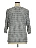 East5th Gray 3/4 Sleeve Blouse Size 1X - photo 2