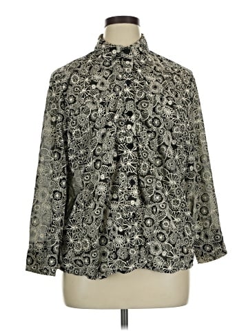 Draper's & Damon's 3/4 Sleeve Blouse (view 1)