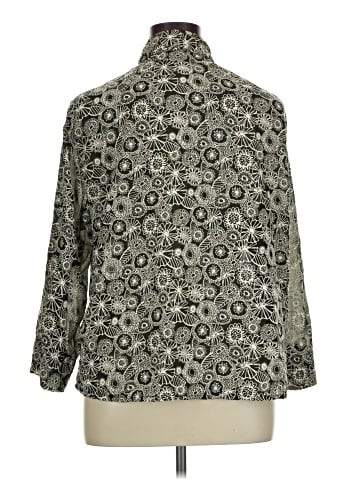 Draper's & Damon's 3/4 Sleeve Blouse (view 2)