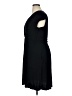 Soma Solid Black Casual Dress Size XL - photo 5