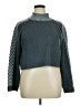 Wild Fable Color Block Teal Turtleneck Sweater Size XL - photo 1