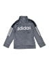 Adidas 100% Polyester Gray Track Jacket Size 4 - photo 1