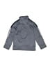 Adidas 100% Polyester Gray Track Jacket Size 4 - photo 2