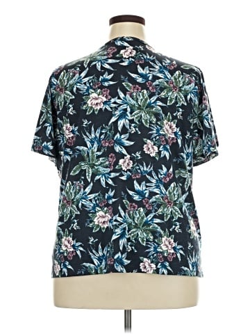 Cj Banks Short Sleeve Blouse (view 2)