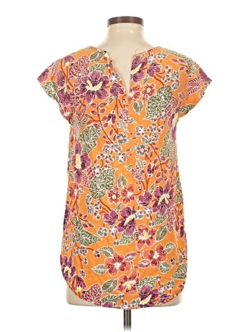 Ava Christine Short Sleeve Blouse (view 2)