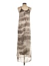 L.A.M.B. 100% Silk Tie-dye Gray Casual Dress Size S (estimated) - photo 2
