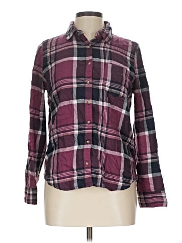 Aeropostale Long Sleeve Button-Down Shirt (view 1)