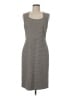 Ann Taylor Houndstooth Gray Casual Dress Size 6 - photo 1