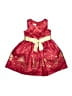 Bonnie Jean 100% Polyester Argyle Red Dress Size 3 - 3T - photo 1