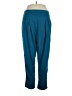 VERTIGO 100% Polyester Solid Teal Casual Pants Size XL - photo 1
