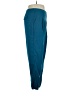 VERTIGO 100% Polyester Solid Teal Casual Pants Size XL - photo 4
