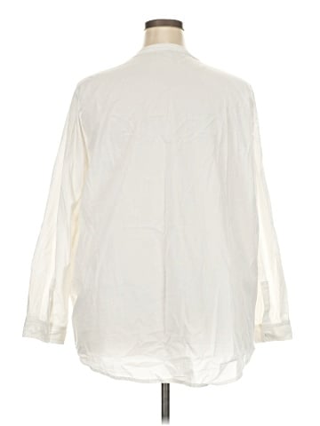 Woman Within 3/4 Sleeve Blouse (view 2)