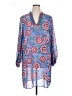 CAbi 100% Polyester Paisley Blue Casual Dress Size XL - photo 1