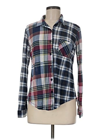 Paper Tee Long Sleeve Blouse (view 1)