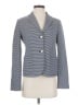 Gap Stripes Gray Blazer Size 4 - photo 1