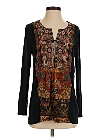 Soft Surroundings Long Sleeve Blouse (view 1)