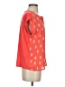 Papermoon 100% Polyester Orange Short Sleeve Blouse Size S (petite) - photo 4
