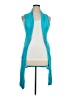 BCBGMAXAZRIA 100% Viscose Teal Kimono Size XL - photo 1