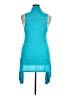 BCBGMAXAZRIA 100% Viscose Teal Kimono Size XL - photo 2