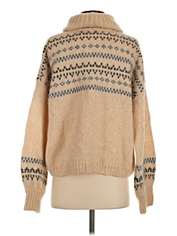 Madewell Somervell Fair Isle Turtleneck Sweater (view 2)