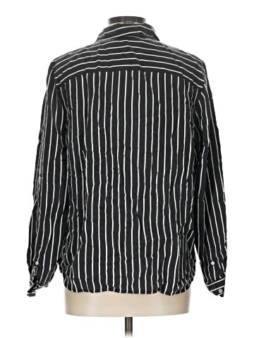 Lauren by Ralph Lauren Long Sleeve Silk Top (view 2)