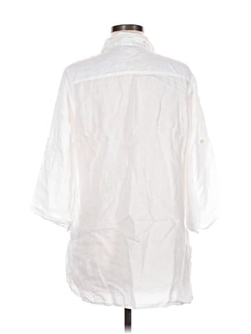 Lucky Brand 3/4 Sleeve Button-Down Shirt (view 2)