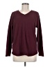 St. John's Bay Burgundy Pullover Sweater Size M - photo 1