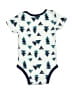 Lamaze Chevron-herringbone Teal Short Sleeve Onesie 12-18 MO / 18 MO - photo 2