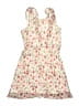 Special Occasions 100% Polyester Floral Ivory Dress Size 8 - photo 1
