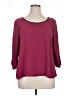 Creative Commune 100% Polyester Burgundy 3/4 Sleeve Top Size XL - photo 1