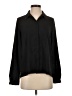 XXI 100% Polyester Black Long Sleeve Blouse Size S - photo 1