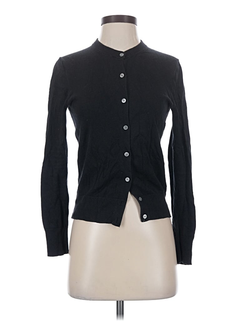 Pre-owned Jcrew Cardigan Sweater In Black